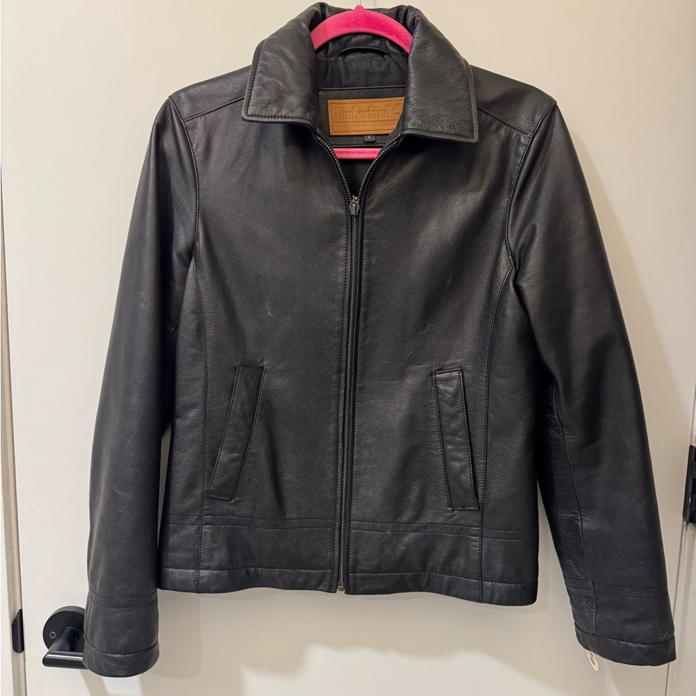 Vintage Timberland Genuine Leather Jacket